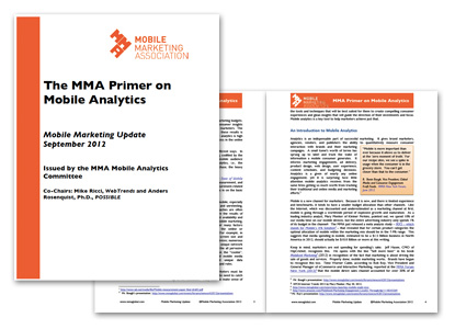 The MMA Primer on Mobile Analytics