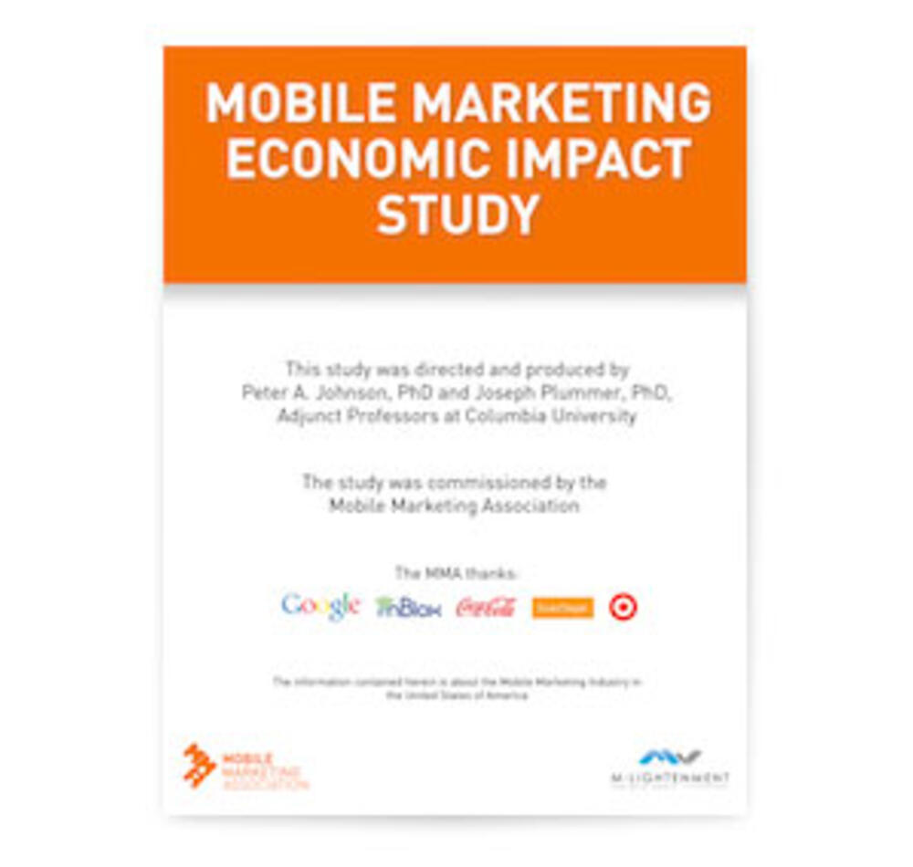 Mobile Marketing Economic Impact Study