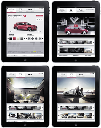 Audi A3 Sportback Pages