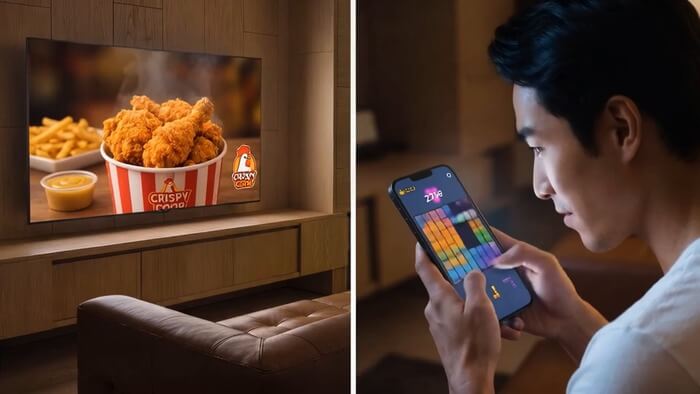 McDo Tastify: Cross-Screen TV Intercept