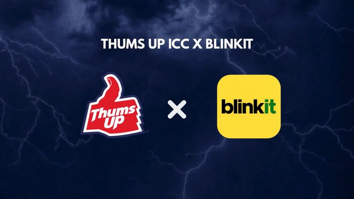 ThumsUp X Blinkit: Taste the thunder in every over