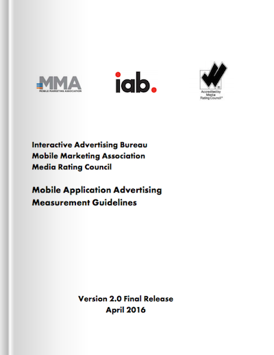 Mobile Application Advertising Measurement Guidelines