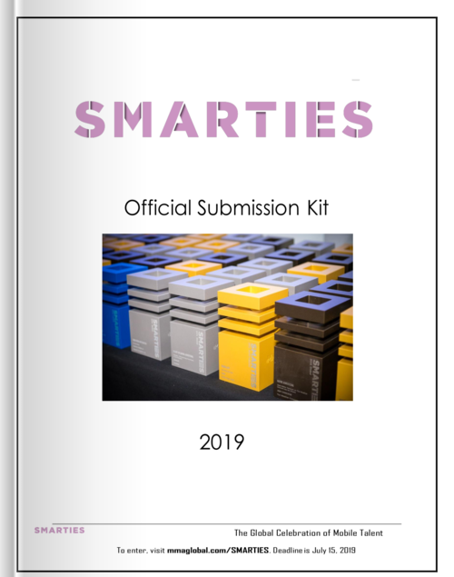 2019 Official SMARTIES Submission Kit