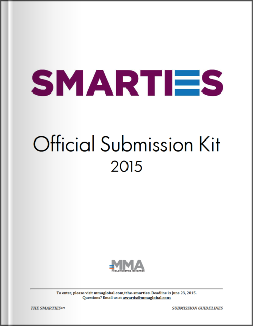 The Smarties 2015 Official Submission Kit