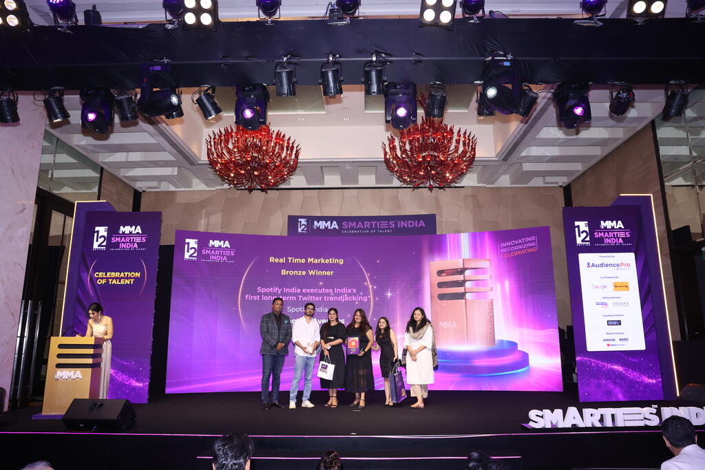 SMARTIES Gala Night India: Real Time Marketing Bronze Winner