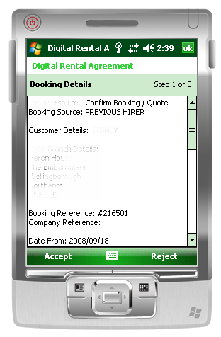 Digital Rental Agreement
