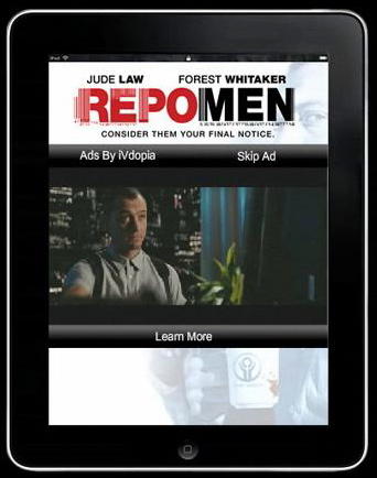 Repo Men Pre-App Video Ad