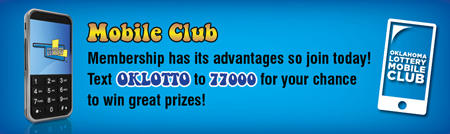 Ok Lotto - text OKLOTTO to 77000