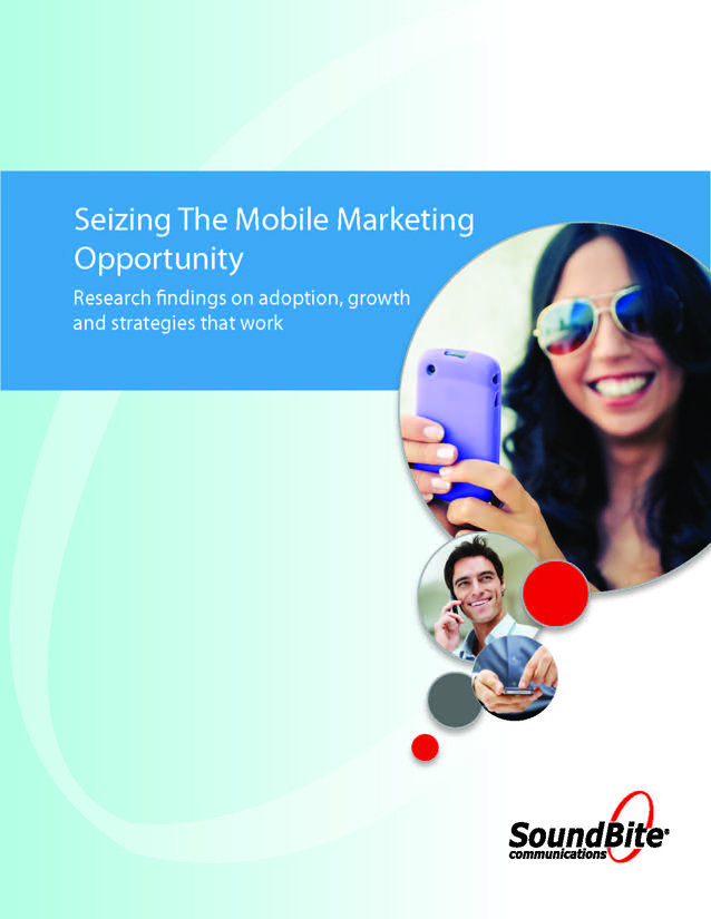 Seizing the Mobile Marketing Opportunity Whitepaper 