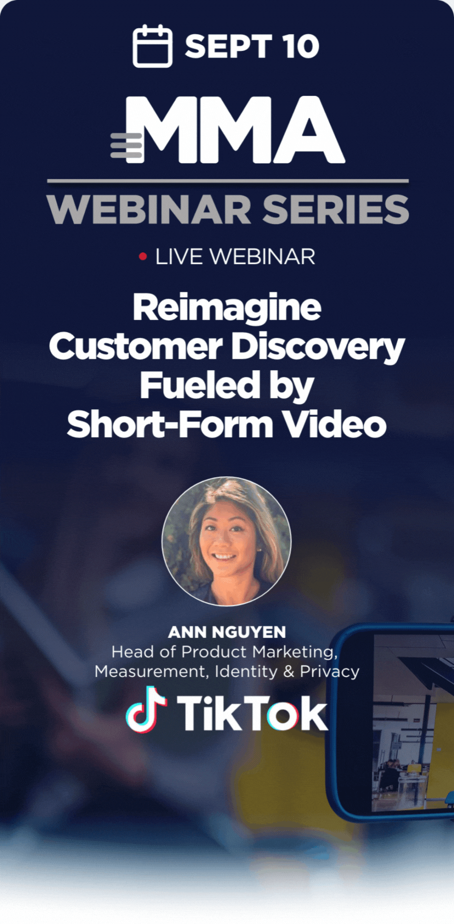 Reimagine Customer Discovery Fueled by Short-Form Video - Tuesday, September 10, 2024 - 12:30pm to 1:00pm EDT